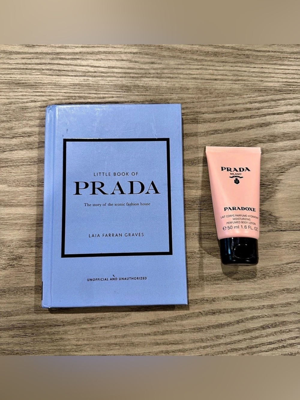Prada Paradoxe Perfumed Body Lotion 50 ml & Prada Coffee Table Book